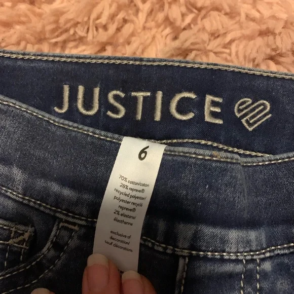 Justice💜Girls skinny jeans💜 - Picture 2 of 2
